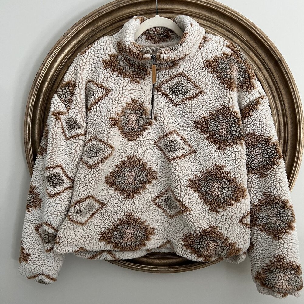 Thread & Supply Sherpa 1/4 Zip Pullover (Size M)